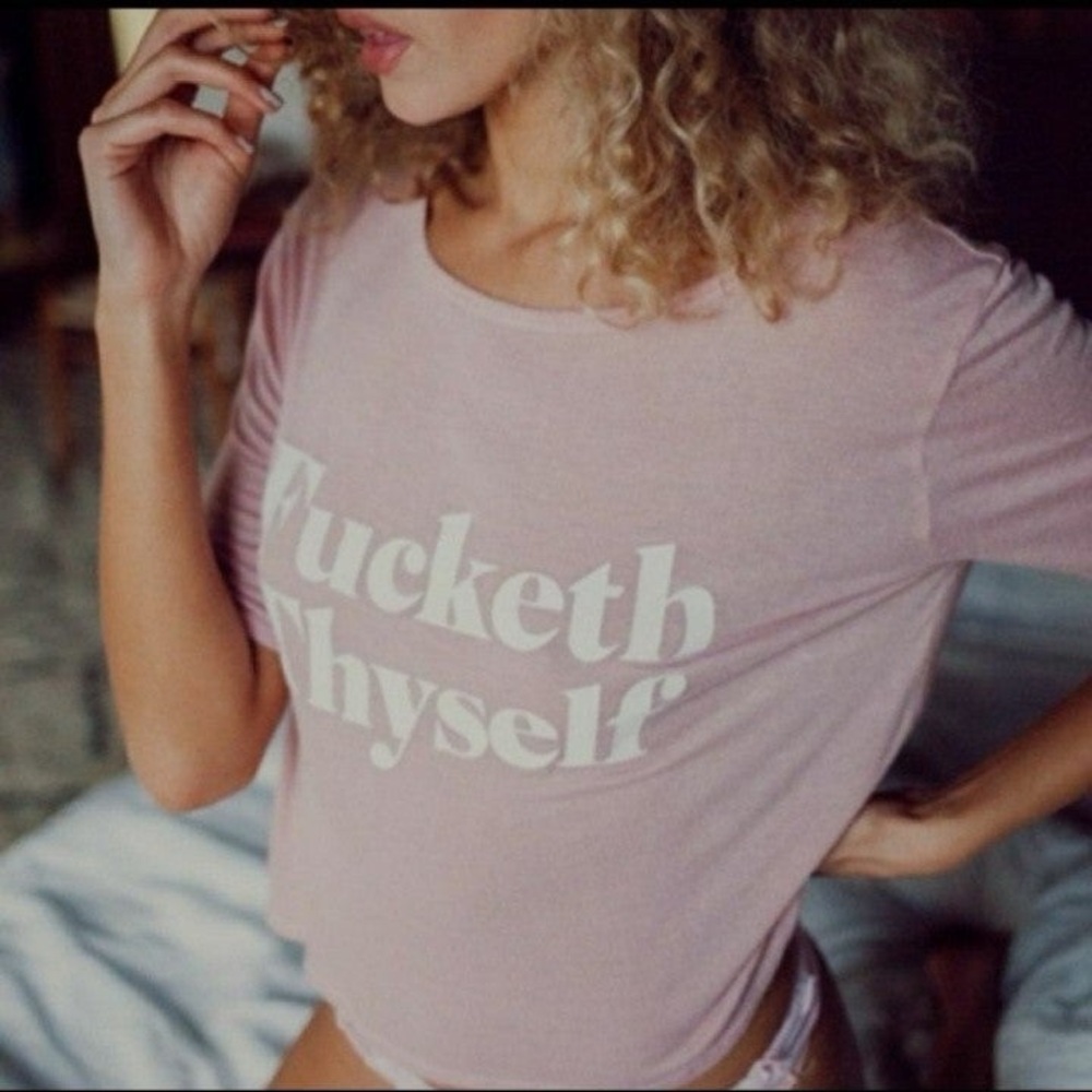 Daydream Nation- Fucketh Thyself Tee - NWT